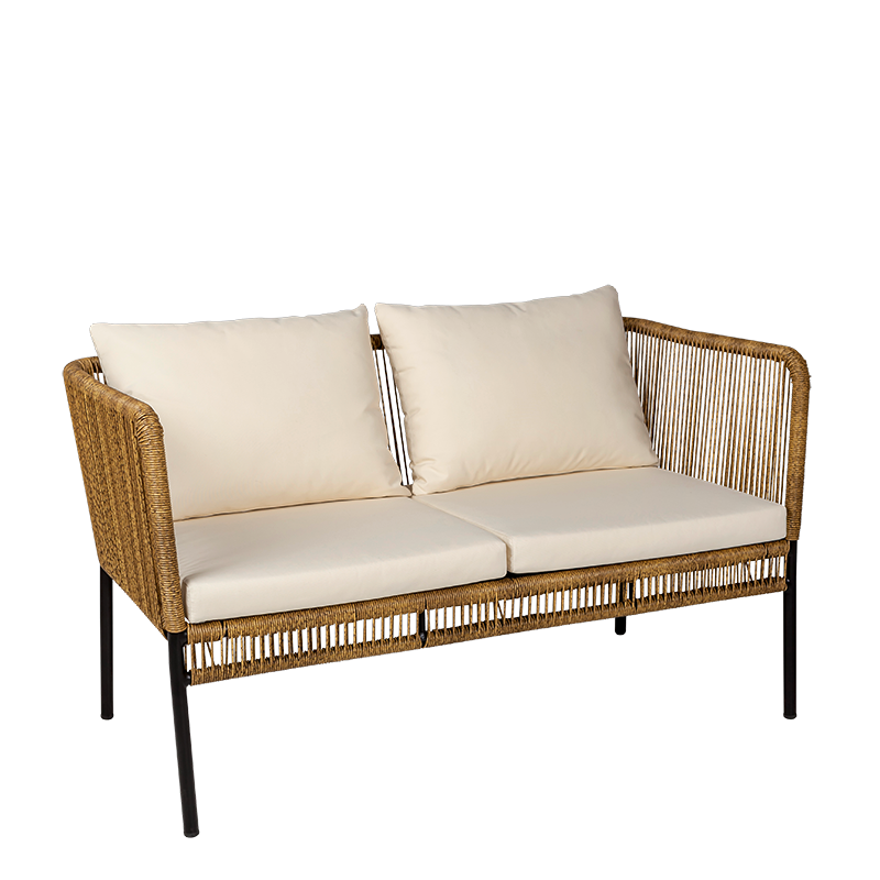 Alquiler Sofa ratan Terraza 126x68 cm H 70 cm - Options