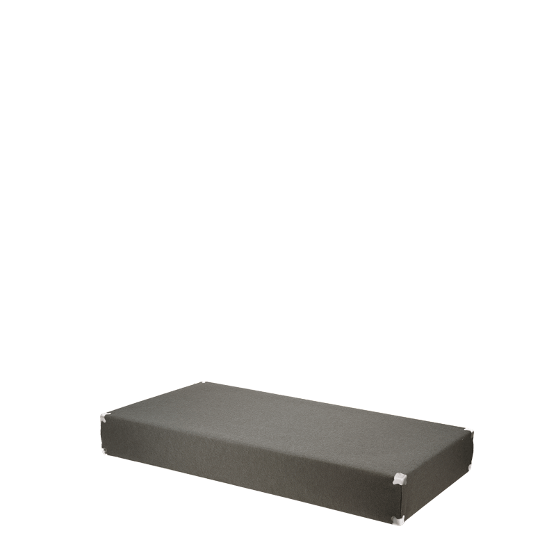 Estrado 100 x 200 cm. Alt. 25 cm.