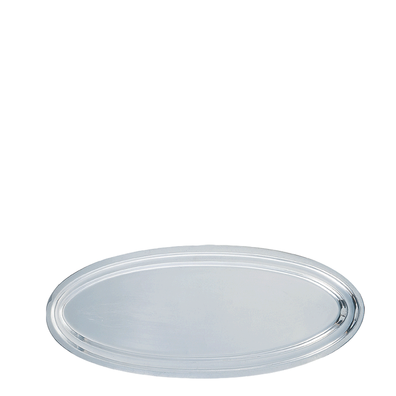 Fuente oval plata 35 x 80 cm