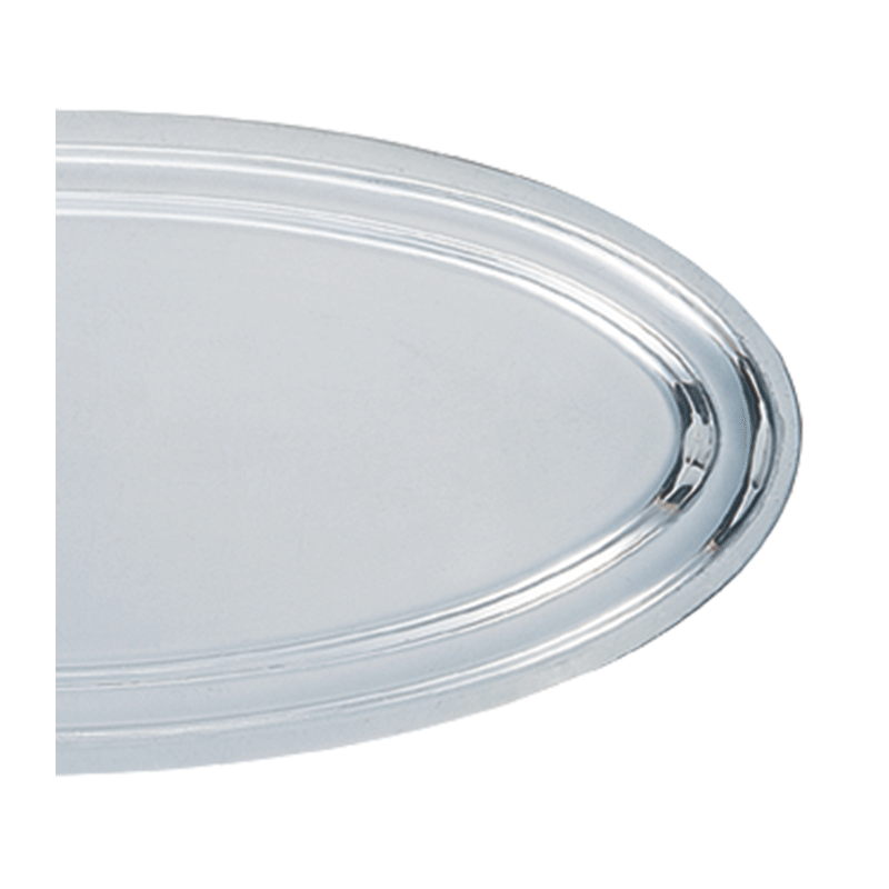 Fuente oval plata 35 x 80 cm