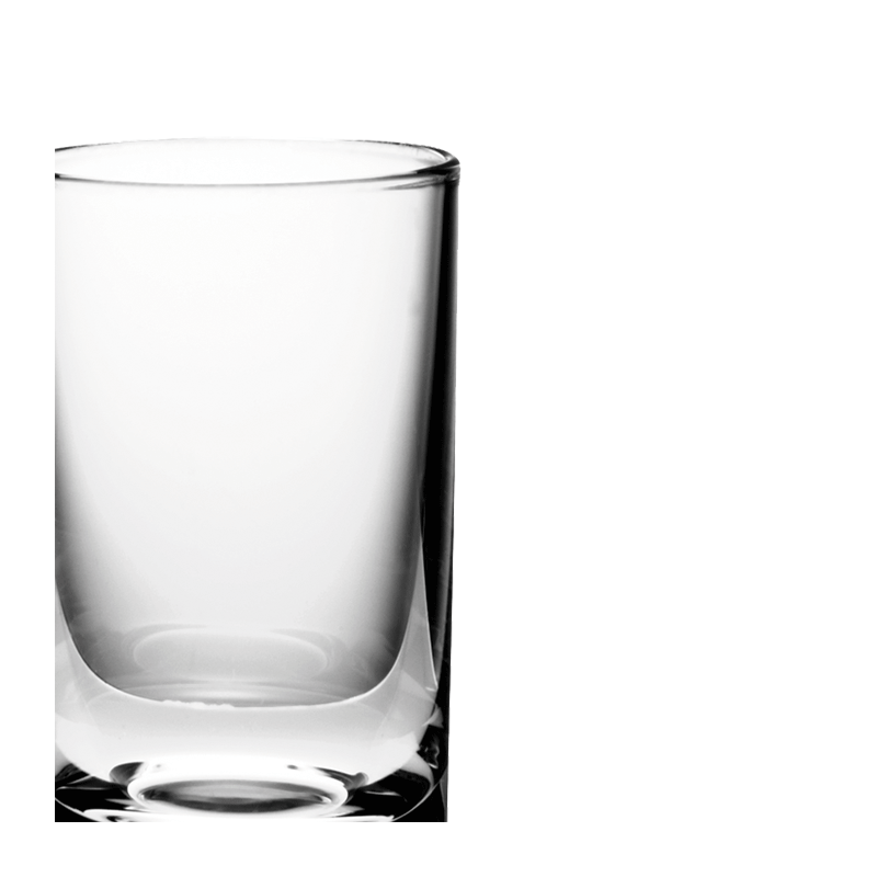 Vaso de vodka modelo pequeño Ø 3.5 H 7 cm 4 cl