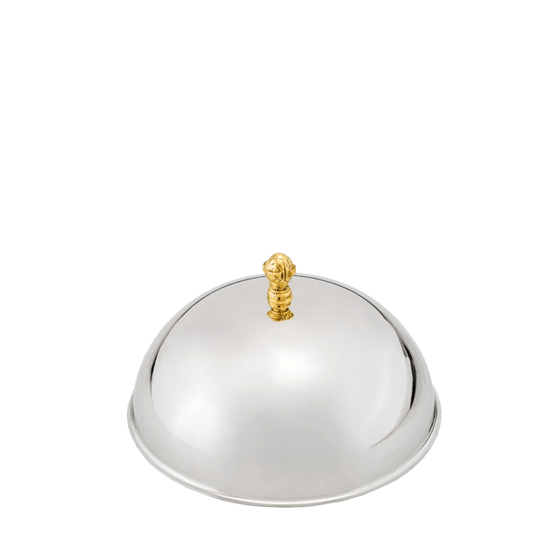 Campana para plato inox Ø 23,5 cm Alt. 11 cm.