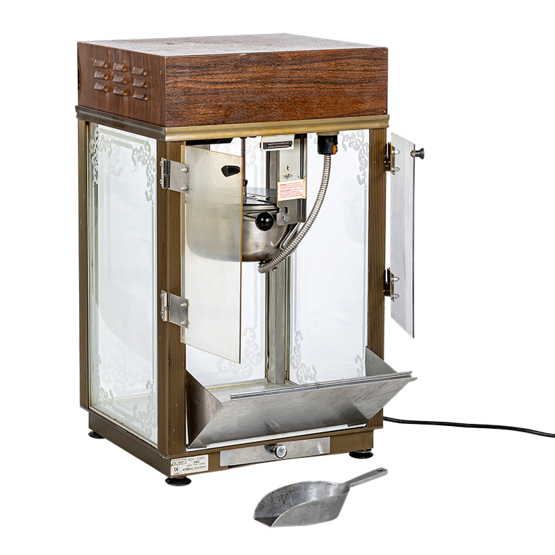 Máquina de palomitas 220 v. + pala para palomitas