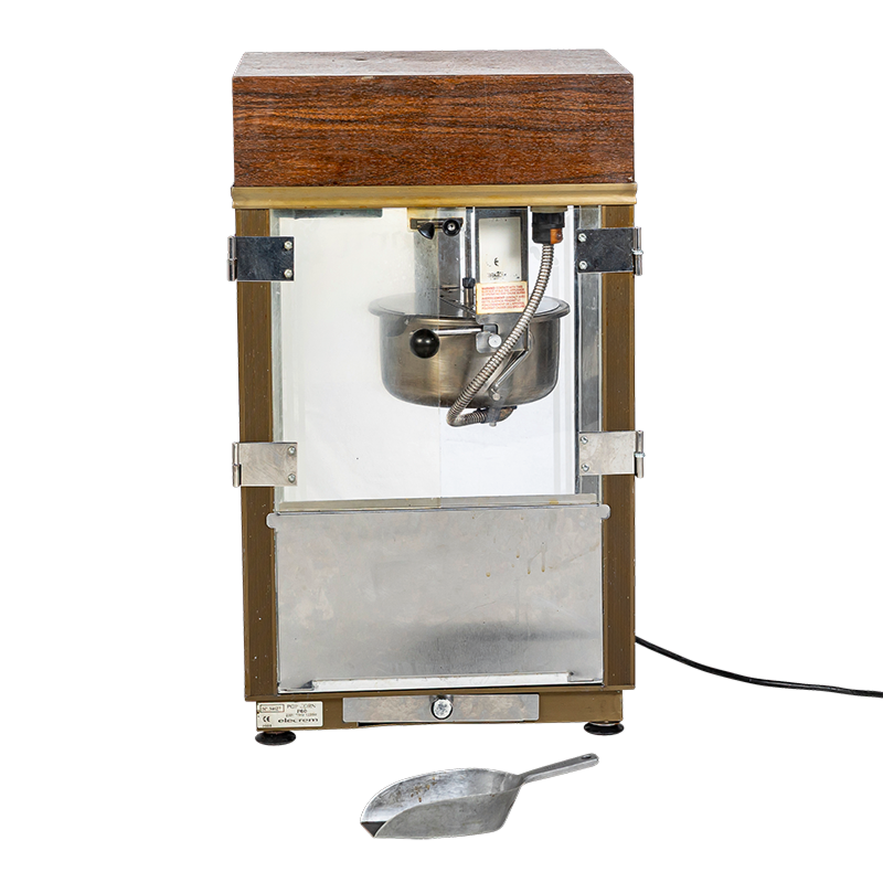 Máquina de palomitas 220 v. + pala para palomitas