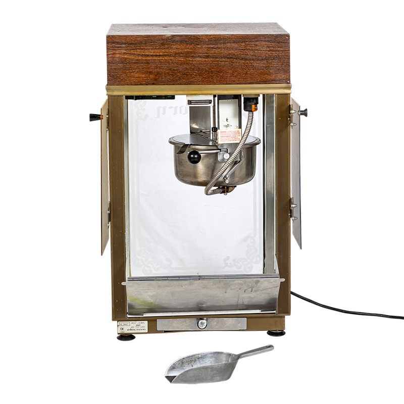 Máquina de palomitas 220 v. + pala para palomitas