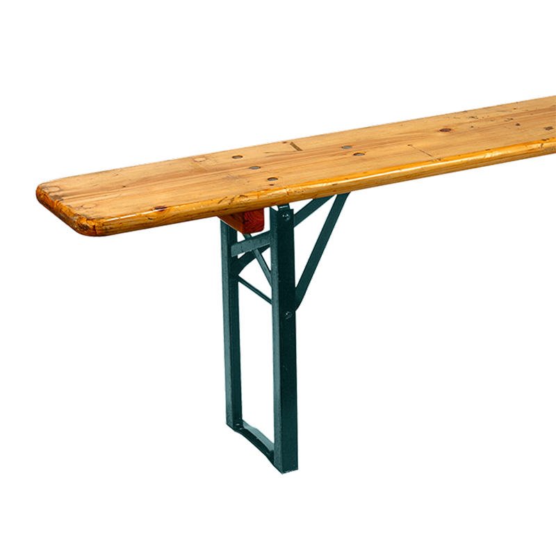 Banco de madera Alt. 47 L 220 P 25 cm
