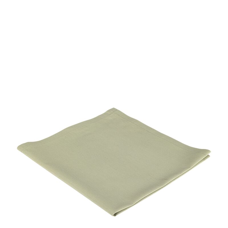 Servilleta chintz verde almendra 60 x 60 cm.