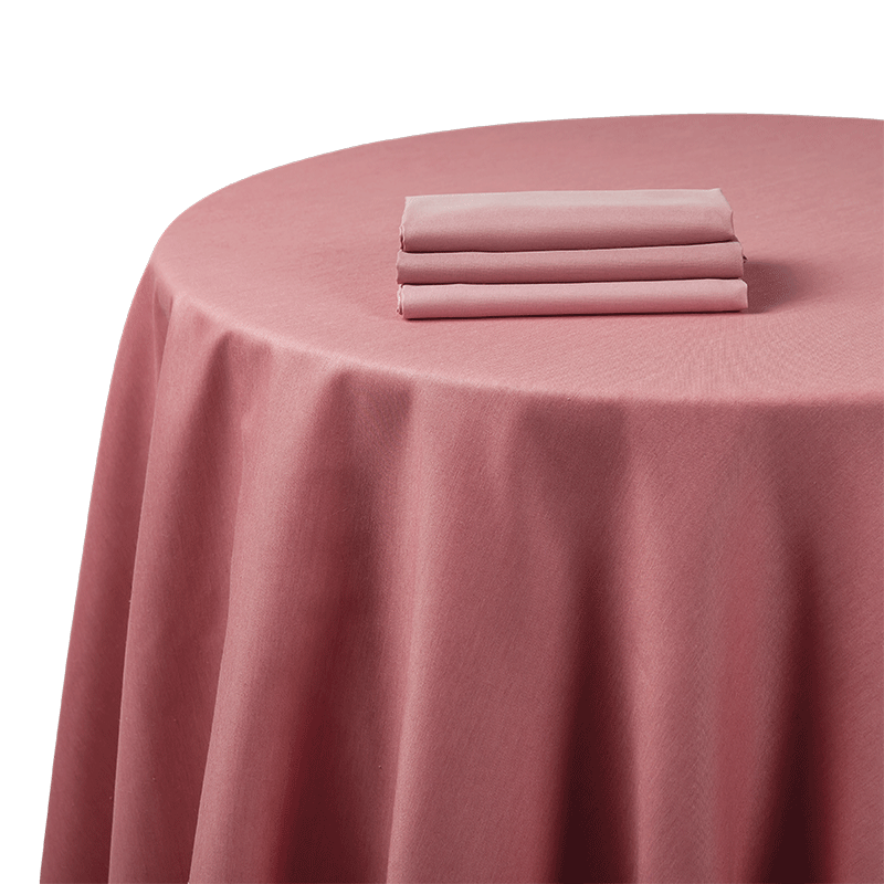 Mantel chintz rosa 270 x 270 cm.