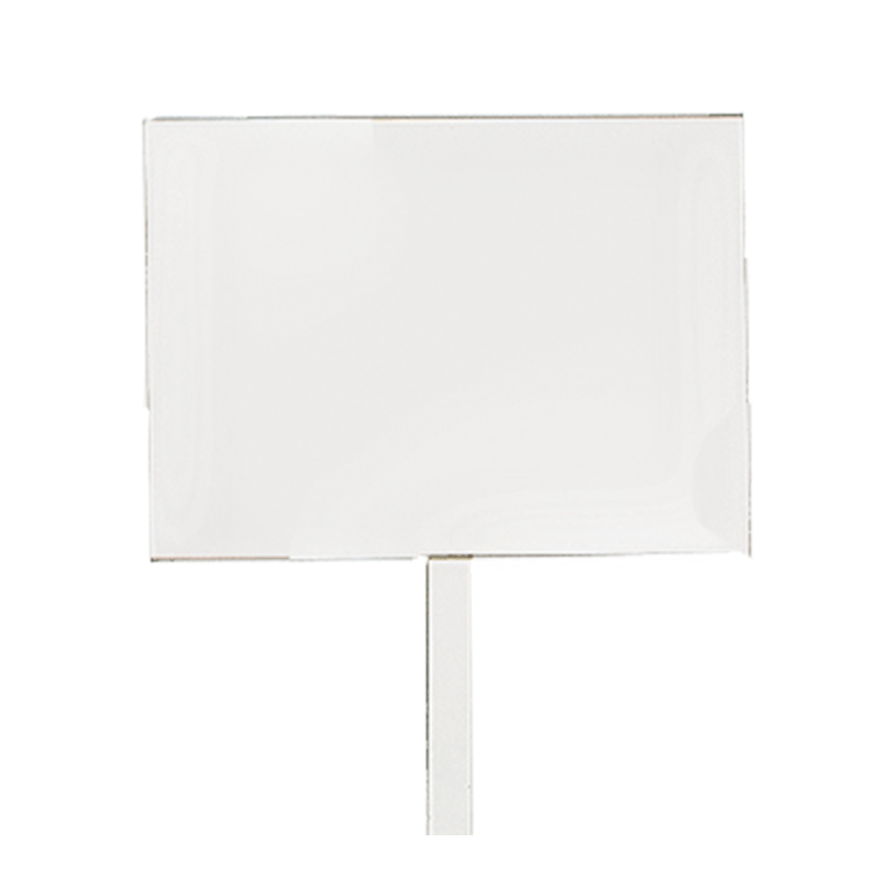 Panel de pie blanco formato 40 x 50 cm