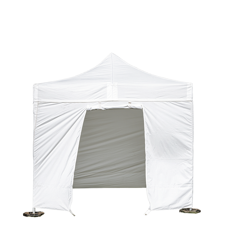 Carpa Garden 300 x 300 cm servida con las paredes