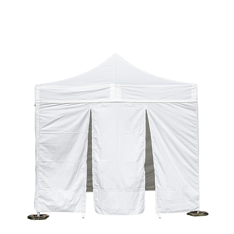 Carpa Garden 300 x 300 cm servida con las paredes