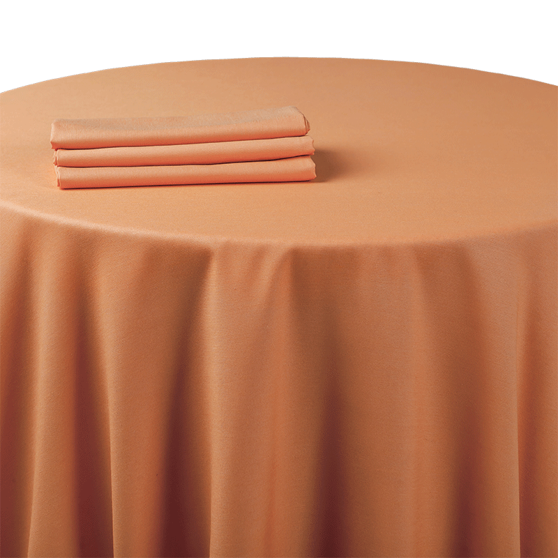 Mantel chintz naranja 270 x 270 cm