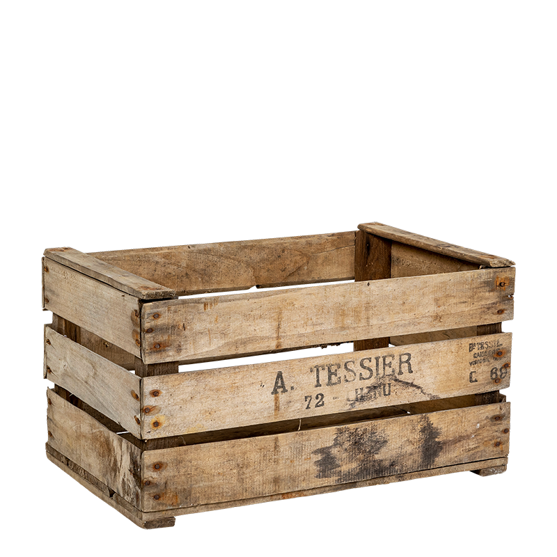 Alquiler Caja de madera Vintage– Options Alquiler - Options