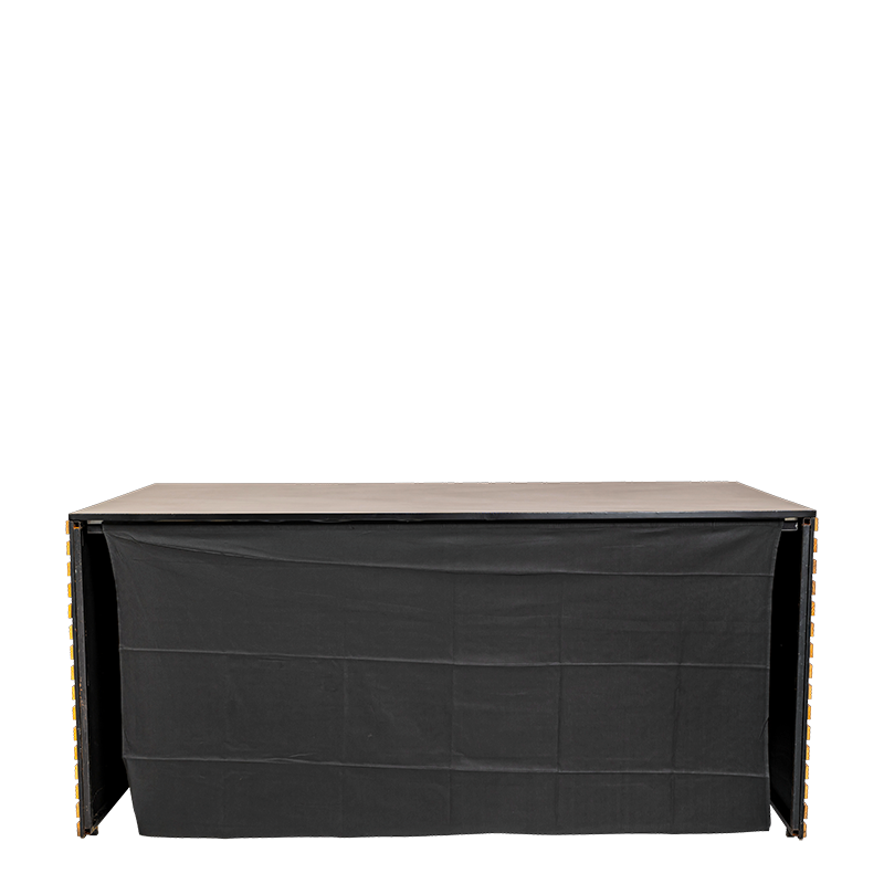 Buffet plegable Lackfolie 100 x 200 cm; Lackfolie tensado