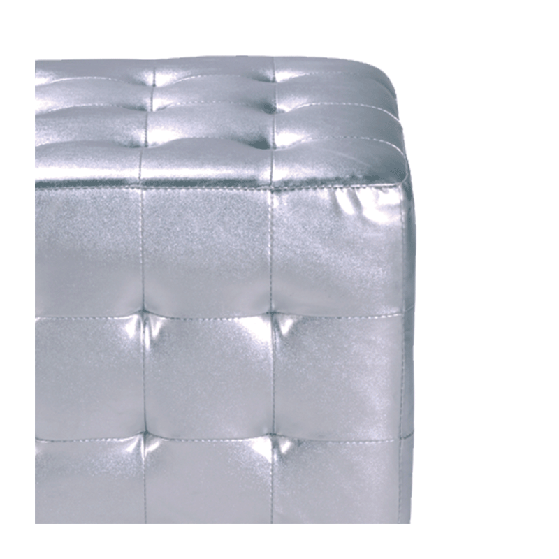 Puf Chesterfield plata 44 x 44 cm H 42 cm