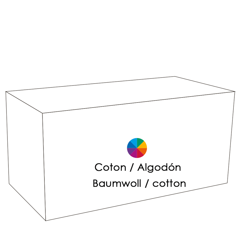 Buffet plegable algodón 100 x 200 cm - Plazo 48h