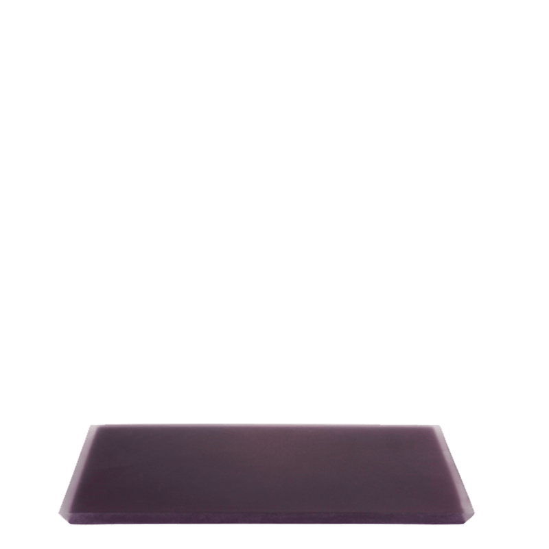 Bandeja resina ciruela 20 x 30 cm.