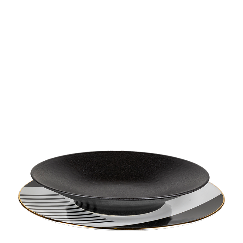 Plato hondo Carbono Ø 27,5 cm