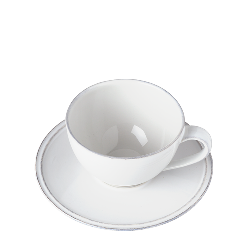 Taza y plato de té Luberón 26 cl