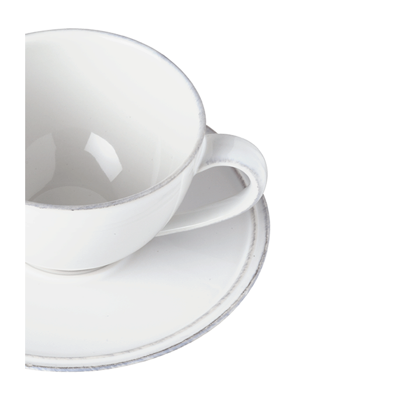 Taza y plato de té Luberón 26 cl