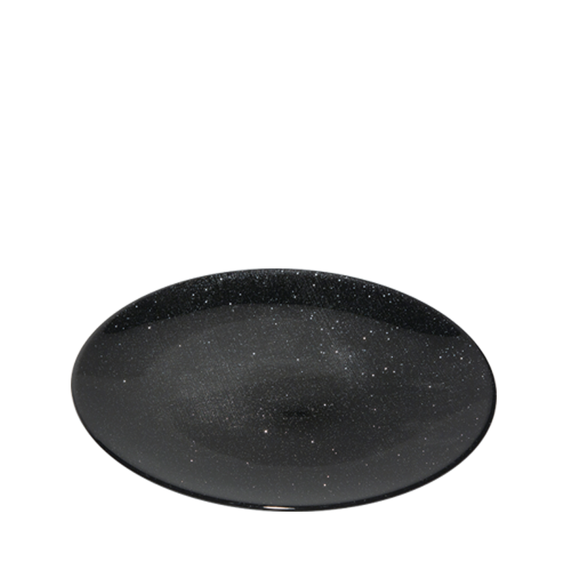 Plato de presentación Strass negro Ø 32 cm