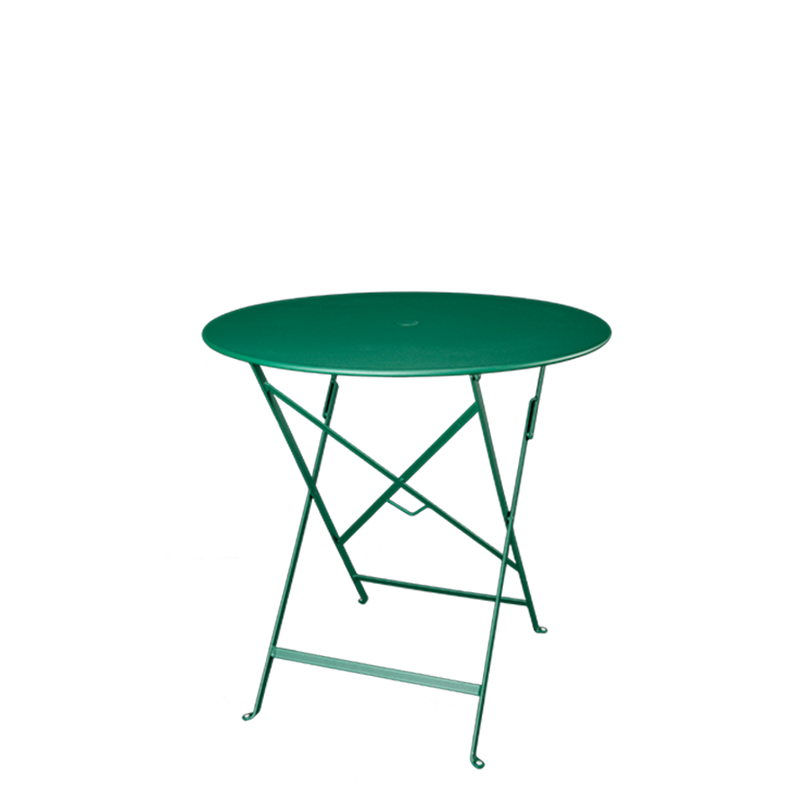 Mesa Trocadero redonda verde  Ø 77 cm