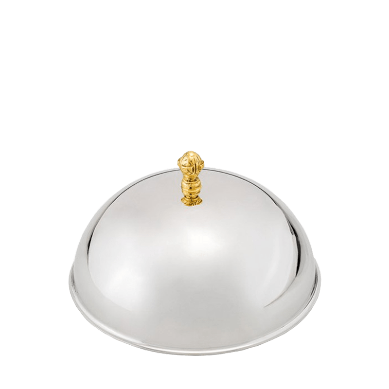 Campana para plato inox Ø 25,5 cm Alt. 14 cm