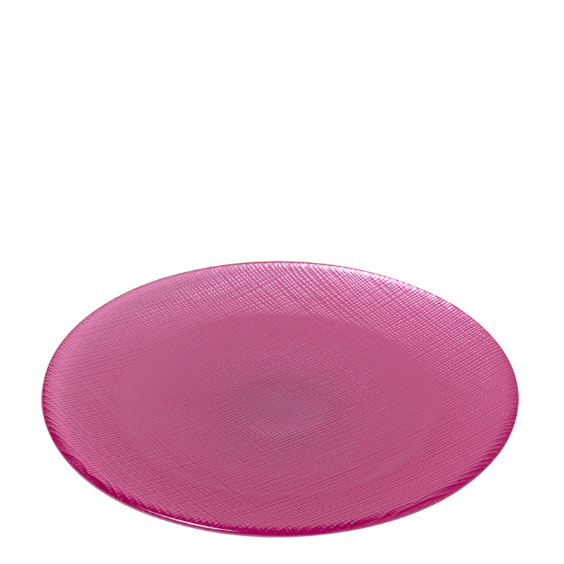 Plato de presentación rosa Ø 32 cm