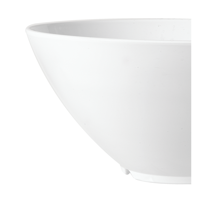 Ensaladera resina blanca Ø 28 cm Alt. 15,5 cm 380 cl