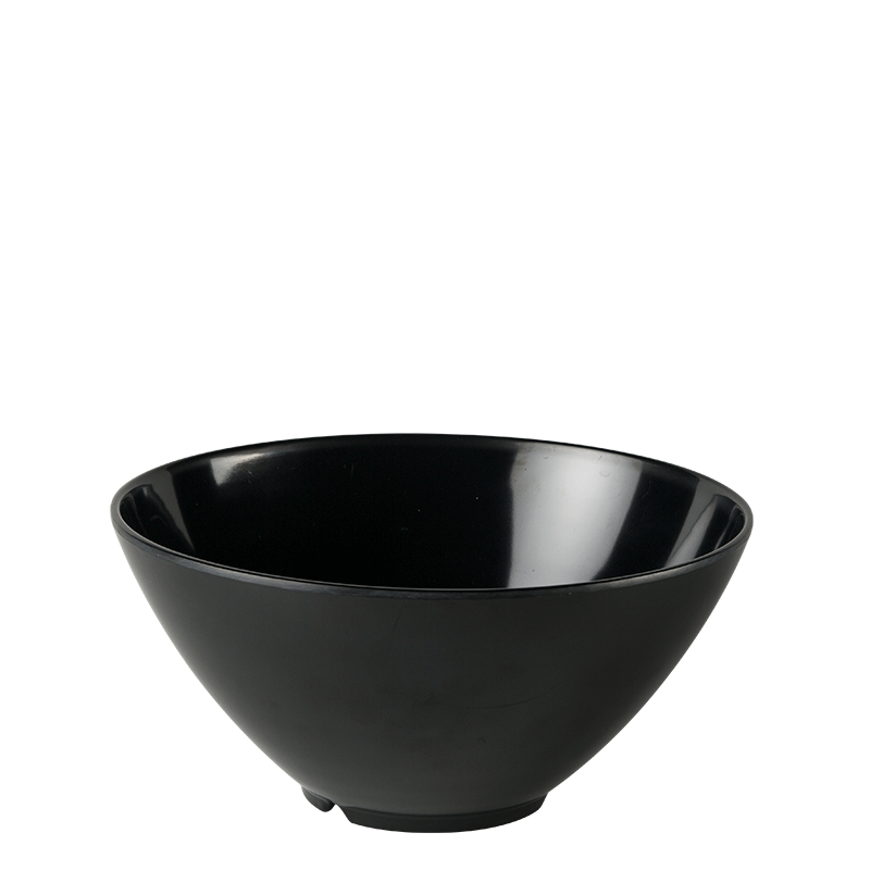 Ensaladera resina negra Ø 28 cm Alt. 15,5 cm 380 cl