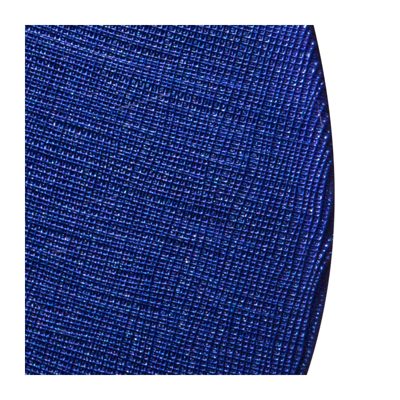Plato de presentación azul de cristal Ø 32 cm