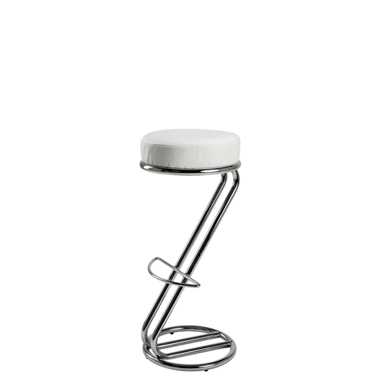 Taburete Z Alt. 80/81 cm blanco