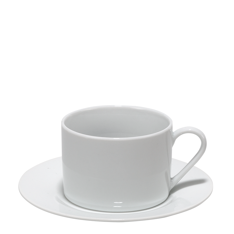 Taza y plato de té Harmony 20 cl