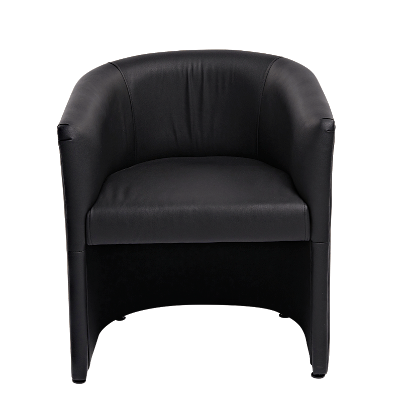 Sillón Club Sim negro 69 x 64 cm Alt 76 cm