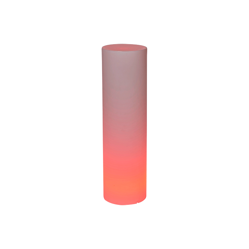 Cilindro iluminado autónomo Ø 30 cm Alt 106 cm