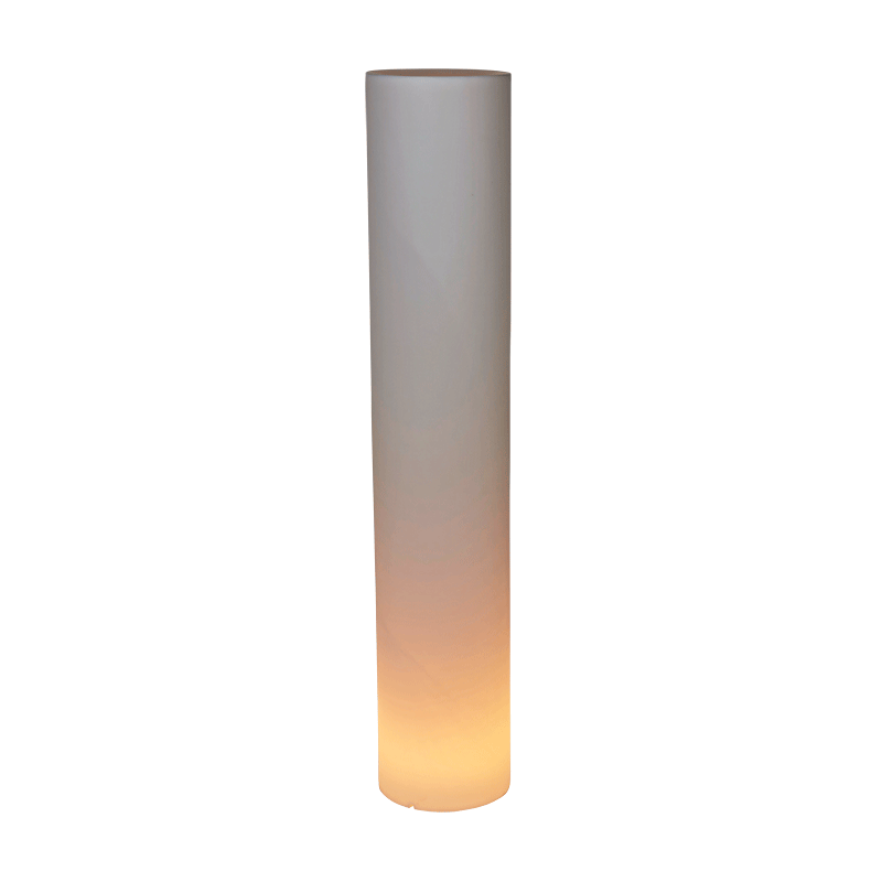 Cilindro iluminado autónomo Ø 30 cm Alt 160 cm