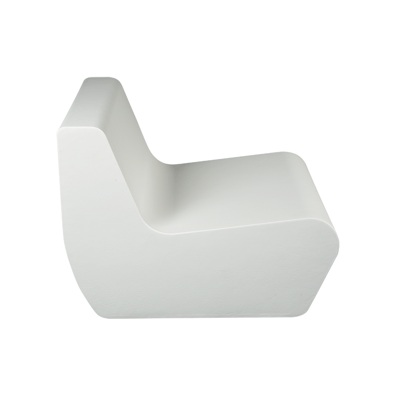 Sillón Lounge Piscina blanco 76 x 90 cm H 68 cm