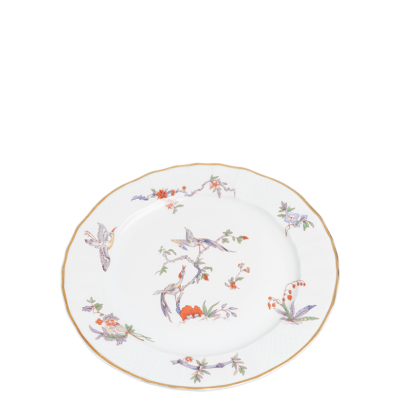 Plato pequeño Vintage con flores Ø 18-20 cm