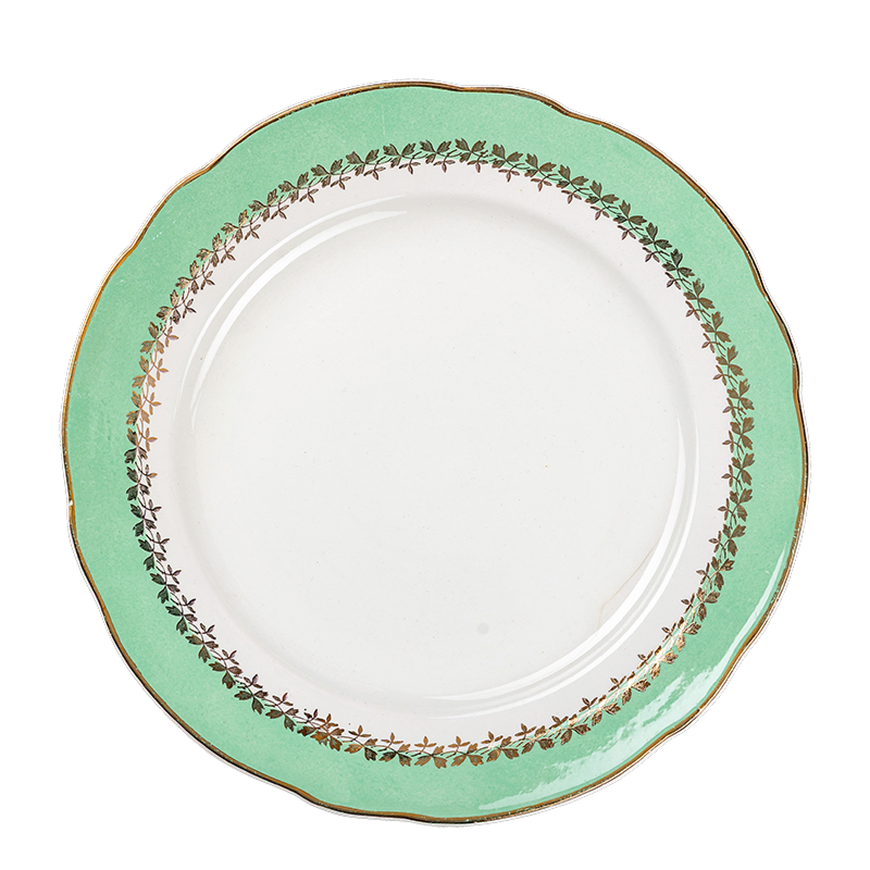 Plato grande Vintage con flores Ø 23-25 cm
