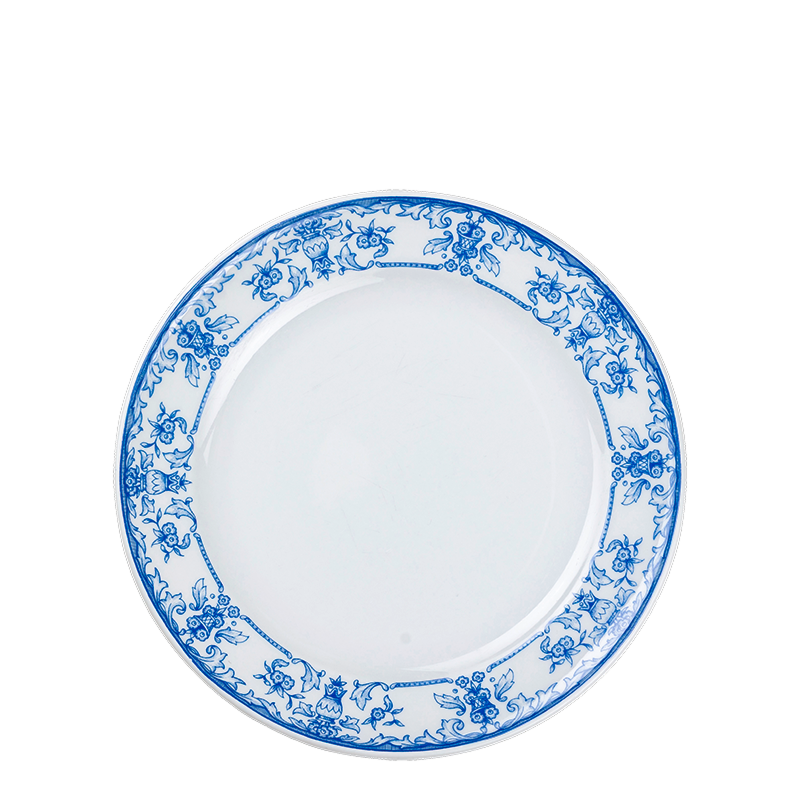 Plato pequeño Vintage azul verde Ø 18-21 cm