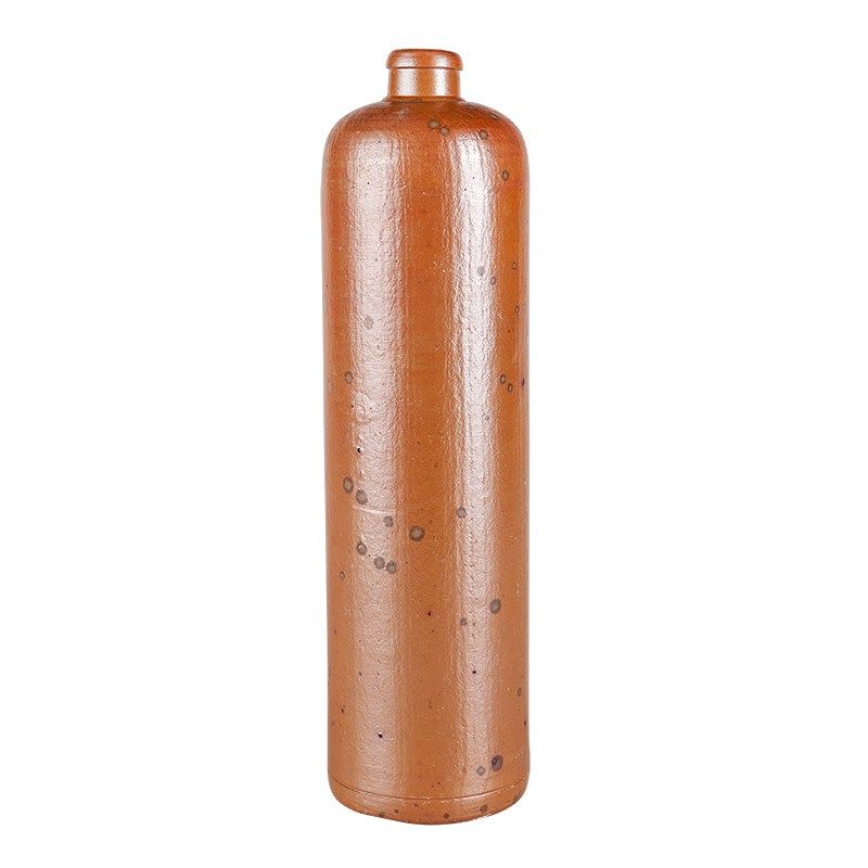 Botella en gres vintage