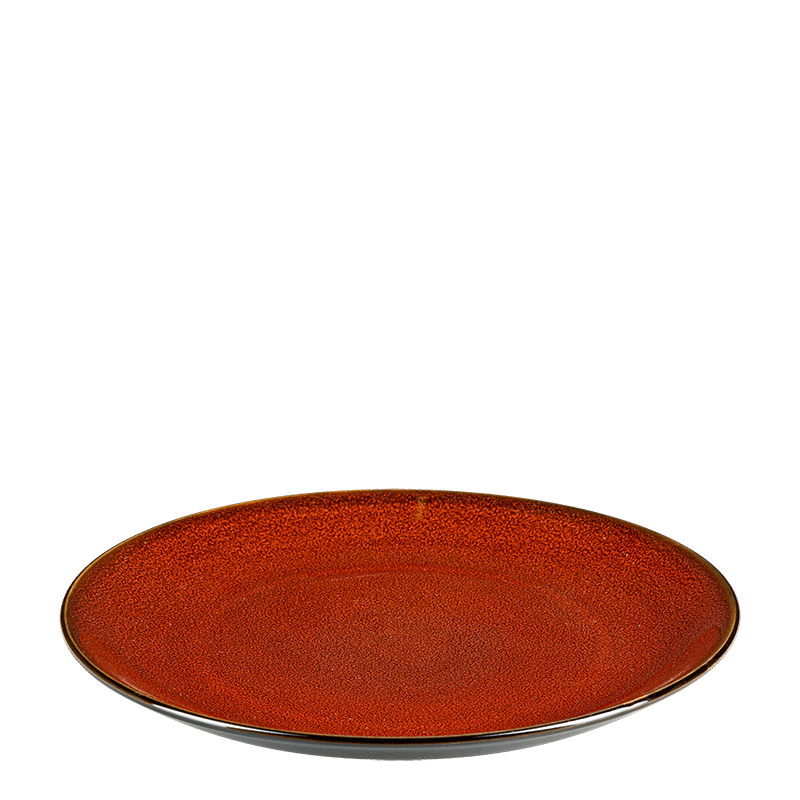 Plato llano Corfou rojo Ø 26 cm