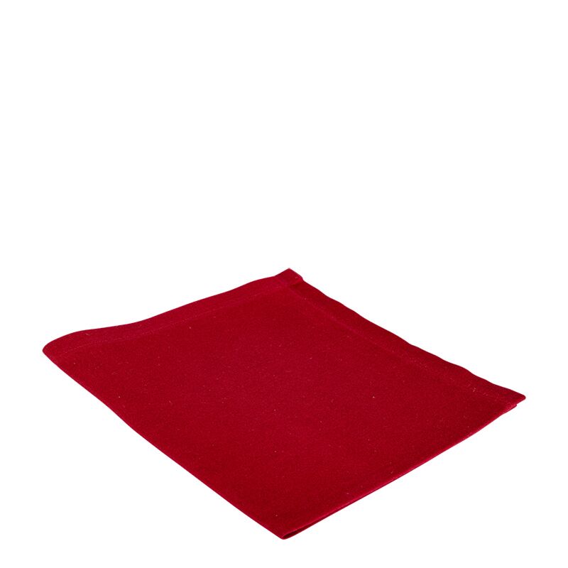 Servilleta de mesa Marjorie rojo 50 x 50 cm ignífuga M1
