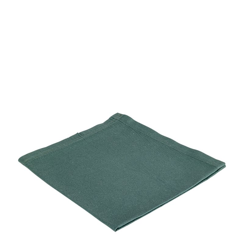 Servilleta de mesa Marjorie verde 50 x 50 cm ignífuga M1