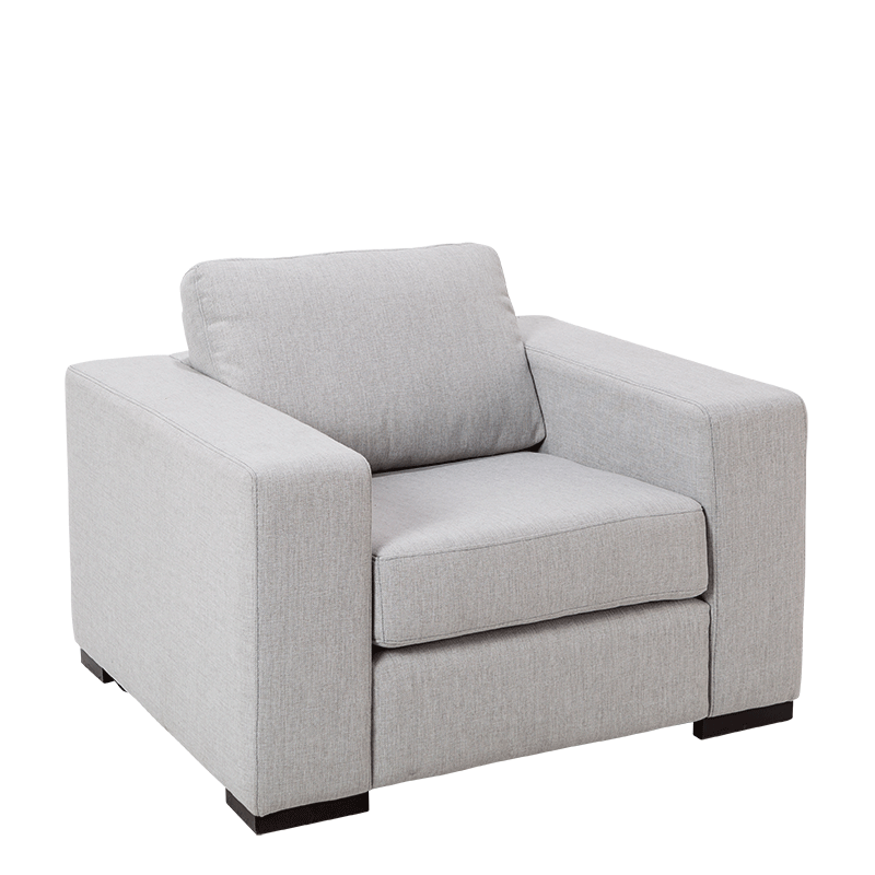Sillón Loft gris 98 x 80 cm Alt. 73 cm