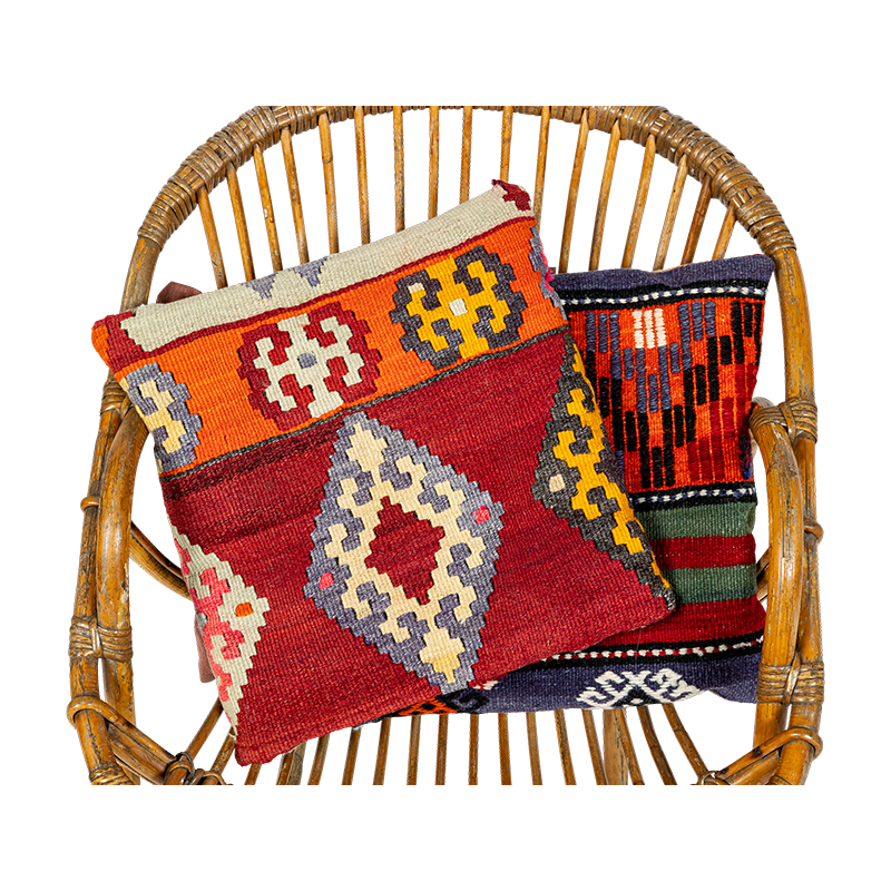 Cojín Kilim vintage