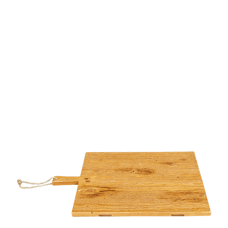 Plancha de madera tamaño mediano vintage 56 x 40 x 2.5 cm