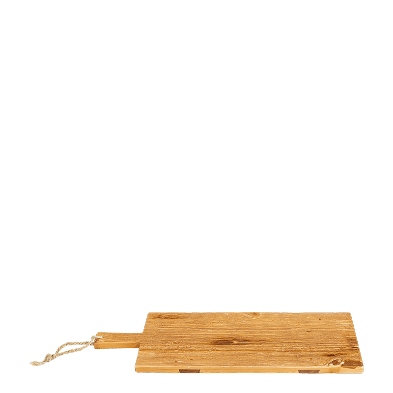 Plancha de madera tamaño pequeño vintage 56 x 20 x 2.5 cm