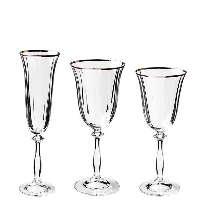 Copa de cava Marquesa Platino 19 cl