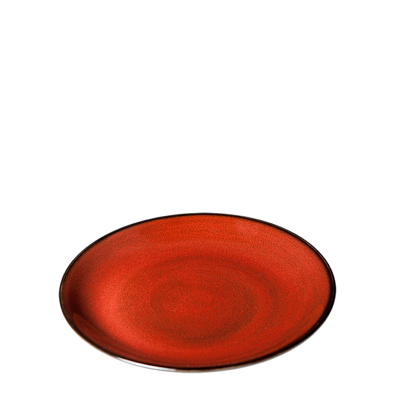 Plato de pan Corfou rojo Ø 16,5 cm